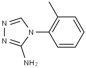 4-(o-tolyl)-4H-1,2,4-triazol-3-amine Struktur