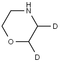 morpholine-2,3-d2 Struktur