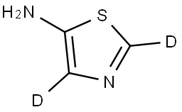 thiazol-d2-5-amine Struktur