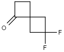 6,6-二氟螺[3.3]庚烷-1-酮, 2490406-15-8, 結(jié)構式
