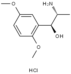 erythro-Methoxamine HCl Struktur