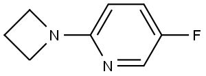 2-(azetidin-1-yl)-5-fluoropyridine Struktur