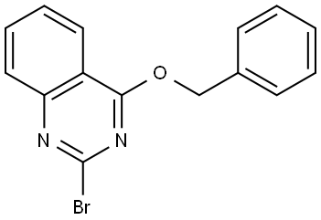 4-(benzyloxy)-2-bromoquinazoline Struktur