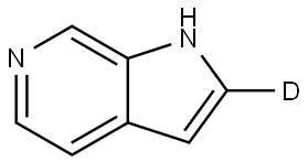 1H-pyrrolo[2,3-c]pyridine-2-d Struktur