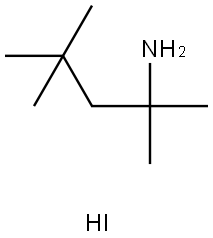 2-Pentanamine, 2,4,4-trimethyl-, hydriodide (1:1) Struktur