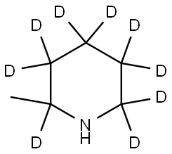 2-methylpiperidine-2,3,3,4,4,5,5,6,6-d9 Struktur