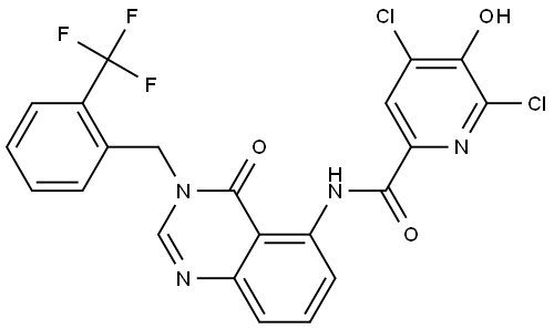 化合物 HSD17B13-IN-25 結(jié)構(gòu)式