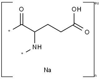 SODIUM POLYGLUTAMATE Struktur