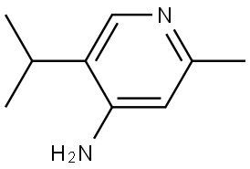 5-isopropyl-2-methylpyridin-4-amine Struktur