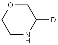 morpholine-3-d Struktur