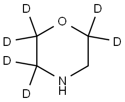 morpholine-2,2,3,3,6,6-d6 Struktur