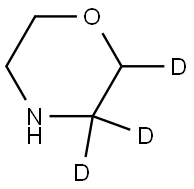 morpholine-2,3,3-d3 Struktur