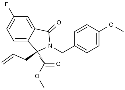 Methyl 4-bromo-3-fluoro-2-methylbenzoate Struktur