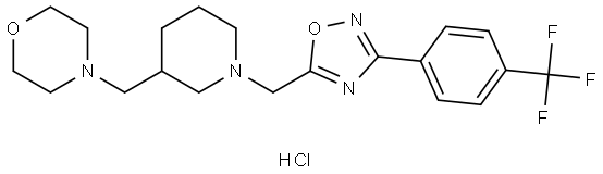 V-0219 hydrochloride Struktur