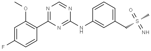 Atuveciclib Struktur