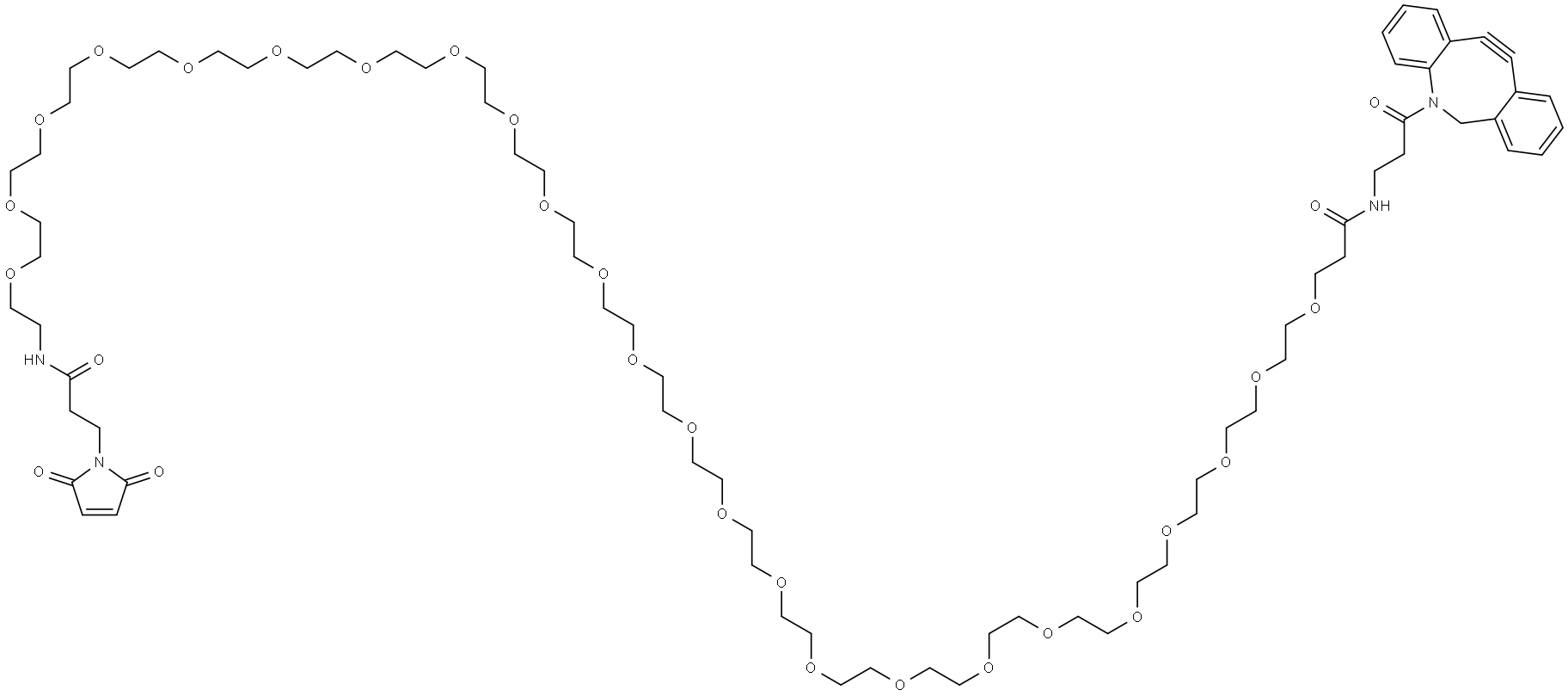 DBCO-PEG24-Maleimide Struktur