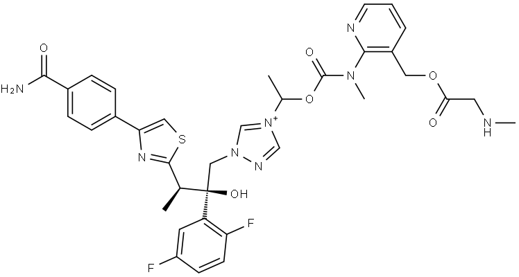 Isavuconazole Impurity Struktur