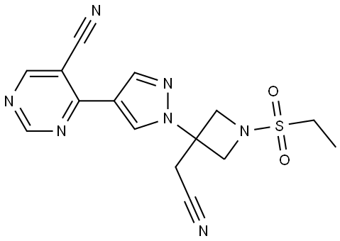 Baricitinib Impurity 1 Struktur