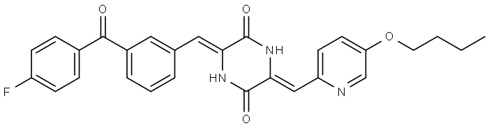 Tubulin inhibitor 44 Struktur