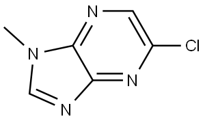 1H-Imidazo[4,5-b]pyrazine, 5-chloro-1-methyl- Struktur