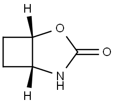 2-Oxa-4-azabicyclo[3.2.0]heptan-3-one, (1S,5R)- Struktur