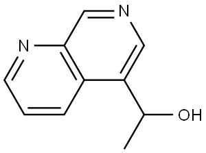 1,7-Naphthyridine-5-methanol, α-methyl- Struktur