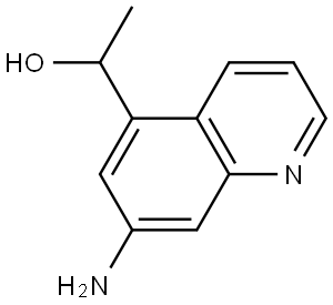 5-Quinolinemethanol, 7-amino-α-methyl- Struktur