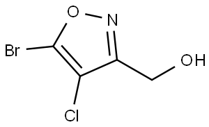 3-Isoxazolemethanol, 5-bromo-4-chloro- Struktur