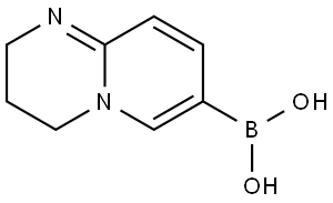 (3,4-Dihydro-2H-pyrido[1,2-a]pyrimidin-7-yl)boronic acid Struktur