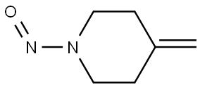 Piperidine, 4-methylene-1-nitroso- Struktur