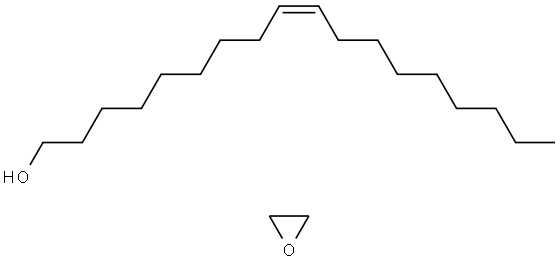 9-Octadecen-1-ol, (Z)-, polymer with oxirane Struktur