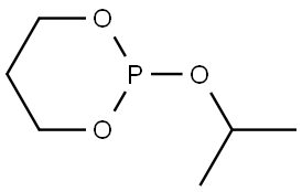 1,3,2-Dioxaphosphorinane, 2-(1-methylethoxy)- Struktur