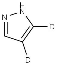 1H-pyrazole-4,5-d2 Struktur