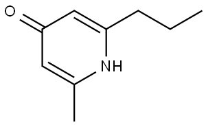 2-methyl-6-propylpyridin-4-ol Struktur