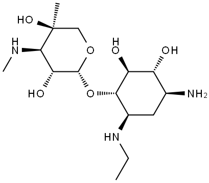 Etimicin Impurity 2 (Netilmicin EP Impurity B) Struktur