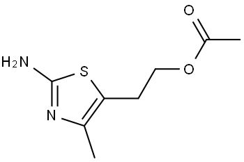 5-Thiazoleethanol, 2-amino-4-methyl-, 5-acetate