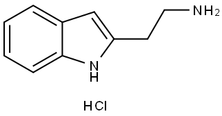 2-(1H-Indol-2-yl)ethan-1-amine hydrochloride Struktur