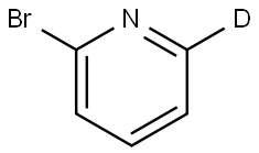 2-bromopyridine-6-d Struktur