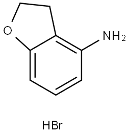 2,3-Dihydrobenzofuran-4-amine hydrobromide Struktur