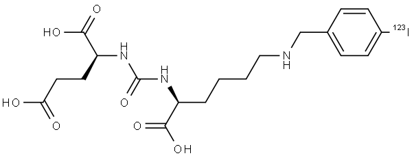 Iofolastat I 123 Struktur