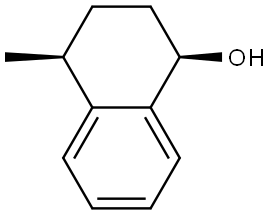 (1R,4S)-4-methyl-1,2,3,4-tetrahydronaphthalen-1-ol Struktur