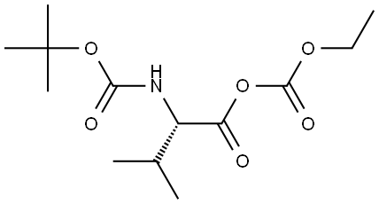 L-Valine, N-[(1,1-dimethylethoxy)carbonyl]-, anhydride with ethyl hydrogen carbonate (9CI)