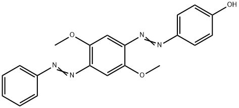 p-[[2,5-Dimethoxy-4-(phenylazo)phenyl]azo]phenol