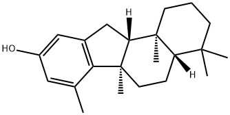 (6aR,11aR,11bS)-4,4,6a,7,11b-pentaMethyl-2,3,4,4a,5,6,6a,11,11a,11b-decahydro-1H-benzo[a]fluoren-9-ol Struktur