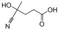 4-Cyano-4-hydroxyvaleric acid Struktur