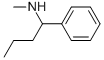 N-METHYL-1-PHENYLBUTAN-1-AMINE Struktur