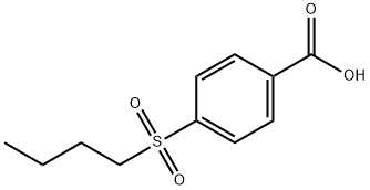 4-(butylsulfonyl)benzoic acid Struktur