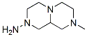 2H-Pyrazino[1,2-a]pyrazin-2-amine,octahydro-8-methyl-(9CI) Struktur