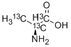 L-ALANINE (U-13C3) Struktur