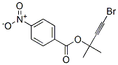 (4-bromo-2-methyl-but-3-yn-2-yl) 4-nitrobenzoate Struktur